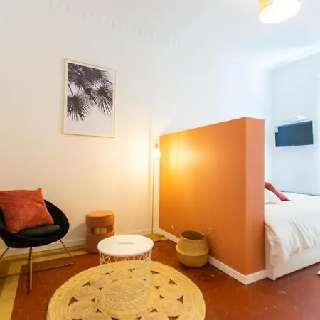3 Min A Pied De La Gare St Charles - 3 Avec Clim, Sdb Et Tv Apartment